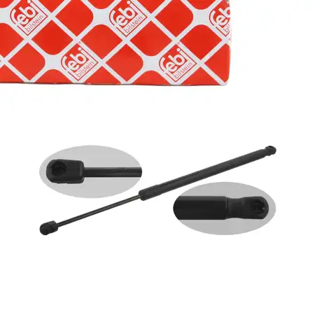 febi 37482 Heckklappend&auml;mpfer Gasfeder D&auml;mpfer f&uuml;r VW Touran 1T1 1T2 1T0827550E