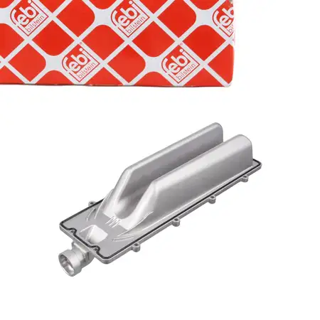 febi 46048 Geh&auml;usedeckel Kurbelgeh&auml;use f&uuml;r BMW E60 E61 E63 E64 E65 E66 E67 X5 E53 E70 N62