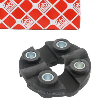 febi 01676 Gelenk Hardyscheibe Lenksch&auml;ule f&uuml;r BMW 3er E30 OHNE Airbag 32311153993