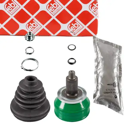 febi Gelenksatz Antriebswelle f&uuml;r VW Polo 4 5 SEAT Ibiza 3 4 Arona AUDI A1 vorne radseitig