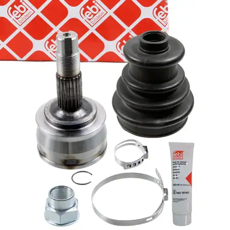 febi 185921 Gelenksatz Antriebswelle f&uuml;r OPEL Corsa D E Adam Vorderachse radseitig