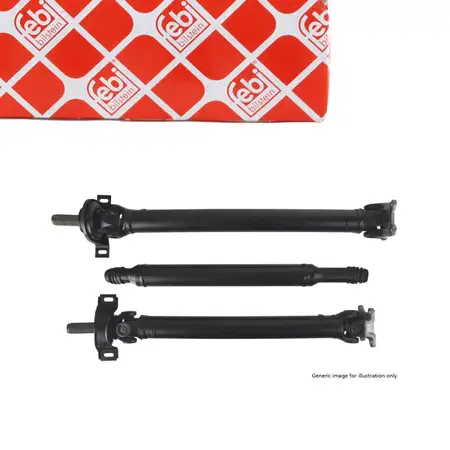febi 174113 Drive shaft (propeller shaft) for MERCEDES Vito OM646 with manual transmission (rear)