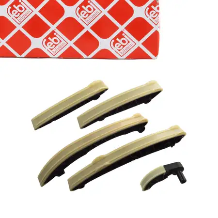 febi 103261 Gleitschienen Satz Steuerkette f&uuml;r MERCEDES W213 W222 X253 W166 X166 OM642