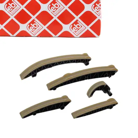 febi 49429 Gleitschienen Satz Steuerkette f&uuml;r MERCEDES W203 W204 W211 W212 X204 W166 OM642