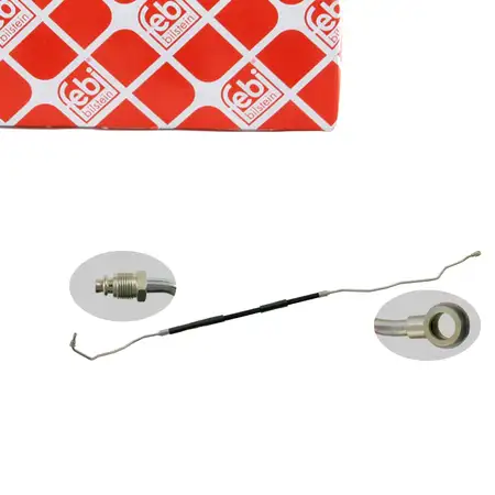 febi 27180 Hydraulikschlauch Lenkung f&uuml;r VW Golf 3 Polo 3 Caddy 2 SEAT Ibiza 2 1H1422893G