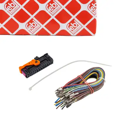 febi Kabelbaum Satz Fahrzeugt&uuml;r f&uuml;r VW Golf 6 Passat UP! Touran Polo 5 vorne oder hinten