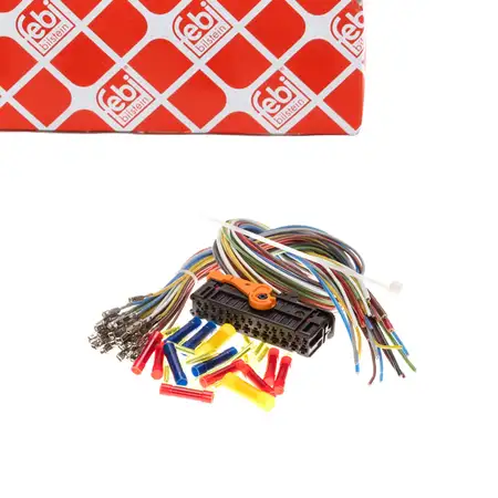 febi 107065 Kabelbaum Satz Fahrzeugt&uuml;r f&uuml;r VW Golf 5 6 Passat Touran Up! vorne o. hinten