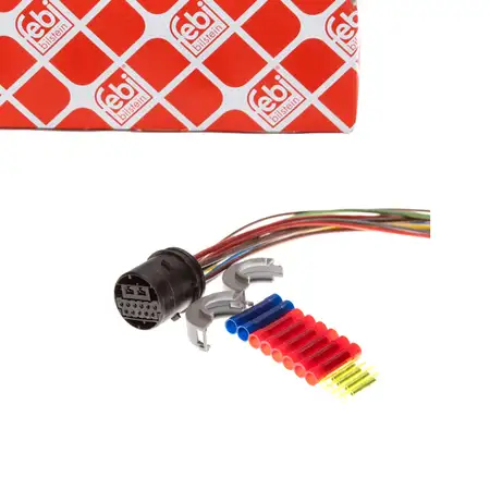 febi 107087 Kabelbaum Satz Fahrzeugt&uuml;r f&uuml;r OPEL Zafira A VAN T98 hinten beidseitig 6296910