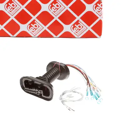 febi 107105 Kabelbaum Satz Fahrzeugt&uuml;r f&uuml;r AUDI A6 C6/Avant/Allroad vorne beidseitig
