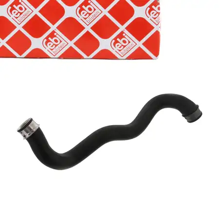 febi K&uuml;hlerschlauch f&uuml;r MERCEDES W204 S204 W212 S212 CLS C218 GLK X204 OM642 links oben
