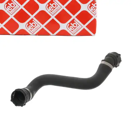 febi K&uuml;hlerschlauch f&uuml;r BMW 1er E88 3er E90 E91 E92 E93 X1 N47 rechts unten 17127797258
