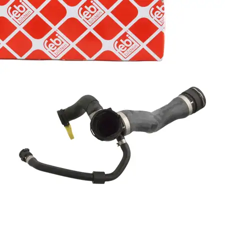 febi K&uuml;hlerschlauch K&uuml;hlwasserschlauch f&uuml;r BMW 5er F10 F11 6er F12 N55 links 17127580957