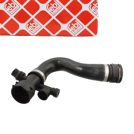 febi 103953 Radiator Hose for BMW X3 E83 2.5, 3.0 N52 17123415433