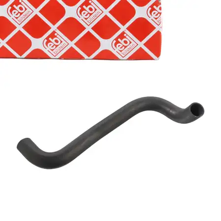 febi 12527 Radiator Hose for MERCEDES-BENZ 123 C123 W123 S123 M102 (lower) 1235012582
