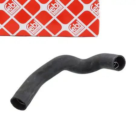 febi K&uuml;hlerschlauch f&uuml;r MERCEDES-BENZ E-Klasse W124 S124 A124 M104 rechts unten 1245014382
