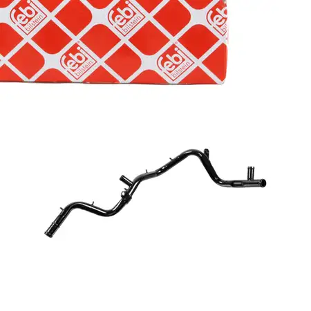 febi K&uuml;hlmittelrohrleitung K&uuml;hlwasserrohr f&uuml;r VW Golf 2 Passat B3/B4 Jetta 2 37121065A