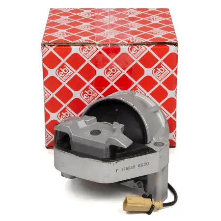 febi 176645 Motorlager Hydrolager f&uuml;r AUDI A6 C7 A7 4G 3.0 TDI rechts 4G0199381LH