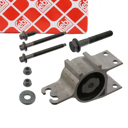 febi Querlenkerlager + Zubeh&ouml;r f&uuml;r MERCEDES W176 W242 W246 C117 Vorderachse links hinten