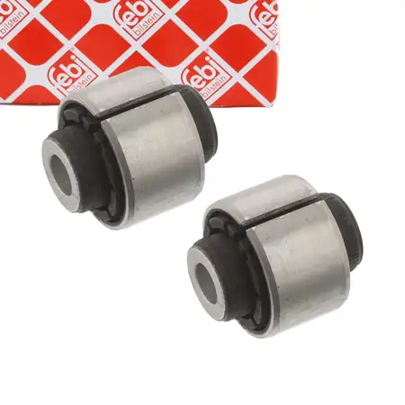 2x febi Querlenkerlager f&uuml;r VW Golf 7 Passat B8 AUDI A1 Superb Octavia 3 Leon hinten au&szlig;en
