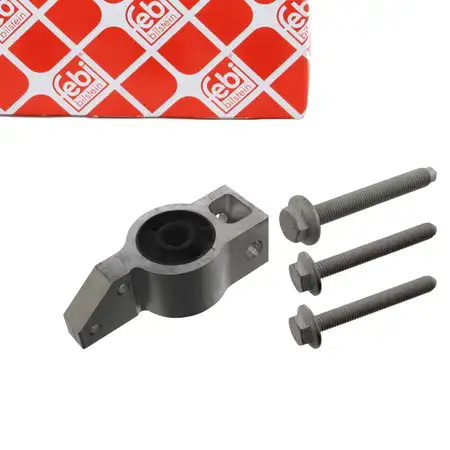 febi Querlenkerlager + Zubeh&ouml;r f&uuml;r VW Golf 6 AUDI 8P Leon Vorderachse links hinten unten