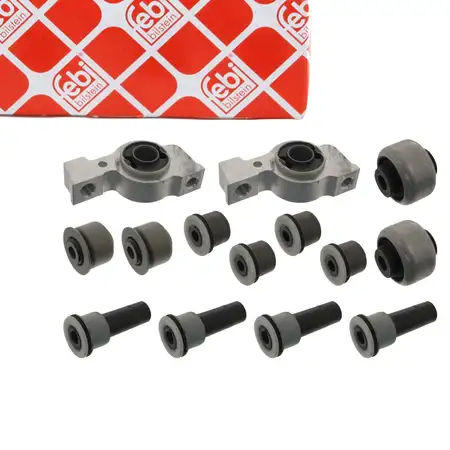 febi 48620 Querlenkerlager Reparatursatz f&uuml;r CITROEN C5 3 C6 PEUGEOT 407 508 Vorderachse