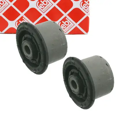 2x febi 01932 Querlenkerlager f&uuml;r AUDI 80 B4 Cabriolet Coupe Vorderachse unten 893407181