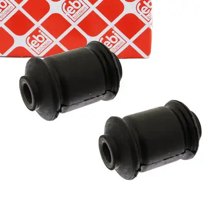 2x febi Querlenkerlager f&uuml;r VW Transporter California T4 Vorderachse oben hinten 701407087
