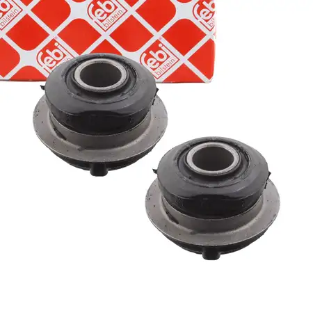 2x febi Querlenkerlager f&uuml;r MERCEDES C-Klasse W202 S202 SLK R170 Vorderachse vorne unten