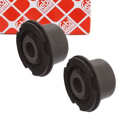 2x febi 09397 Querlenkerlager St&uuml;tzlager f&uuml;r PEUGEOT 605 607 Hinterachse oben au&szlig;en 333207