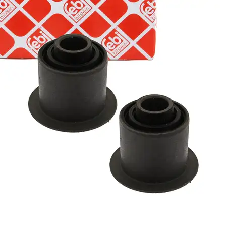2x febi Querlenkerlager f&uuml;r PEUGEOT 205 1 2 1 2 CITROEN Visa GTI Vorderachse hinten unten