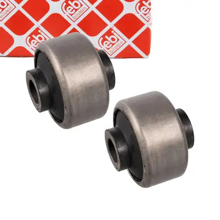 2x febi Querlenkerlager Lagerung Lenker f&uuml;r AUDI 100 A6 Vorderachse unten innen 4A0407183D