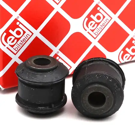 2x febi 172381 Querlenkerlager f&uuml;r HYUNDAI i35 KIA Sportage 3 SL Vorderachse vorne innen