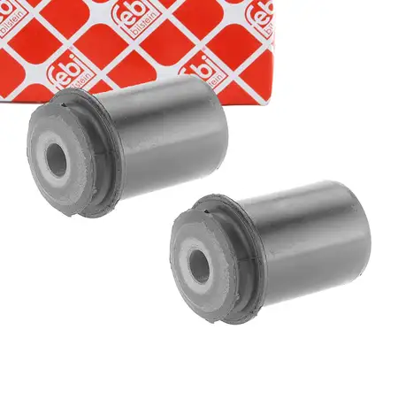 2x febi 18074 Querlenkerlager Buchse f&uuml;r MERCEDES A-Klasse W168 W169 Vorderachse hinten