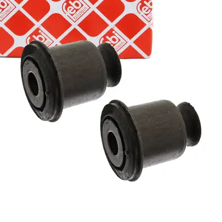 2x febi 18347 Querlenkerlager f&uuml;r PEUGEOT 1 2 CITROEN Saxo Vorderachse vorne unten 352352