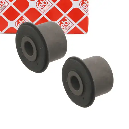 2x febi Querlenkerlager f&uuml;r CITROEN Berlingo Xsara PEUGEOT Partner Vorderachse vorne unten