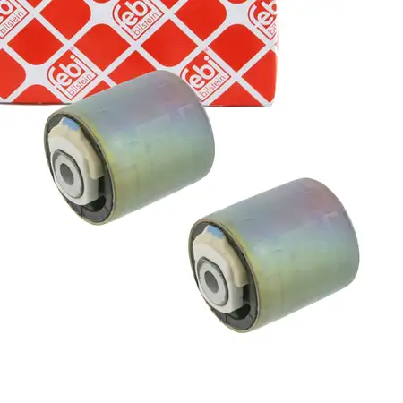 2x febi Querlenkerlager f&uuml;r VW Passat B5 AUDI A4 B5 B6 B7 A6 C5 Vorderachse hinten unten