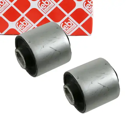 2x febi Querlenkerlager f&uuml;r MERCEDES W203 W204 S203 S204 A207 C207 Vorderachse vorne unten