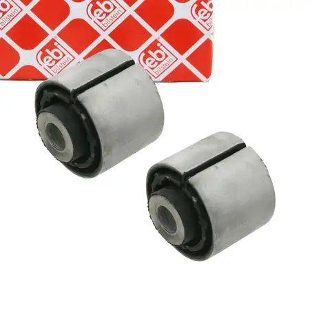 2x febi 21540 Querlenkerlager f&uuml;r MERCEDES W211 S211 VF211 Vorderachse innen 2113331914