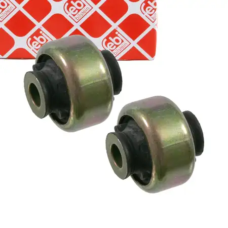 2x febi Querlenkerlager f&uuml;r RENAULT Trafic 2 Vivaro NISSAN Primastar Vorne hinten unten