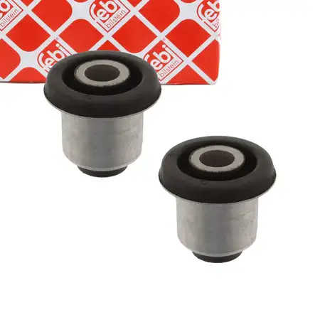 2x febi 29767 Querlenkerlager Lagerung Lenker f&uuml;r AUDI Vorderachse vorne unten 8Z0407182C