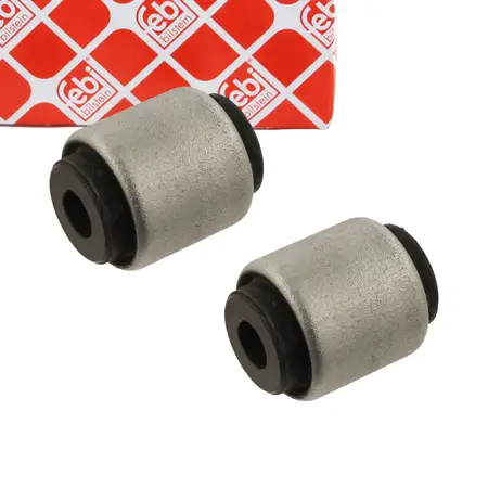 2x febi 30494 Querlenkerlager Buchse f&uuml;r AUDI A4 B6 SEAT Exeo Hinterachse oben 8E0501541S