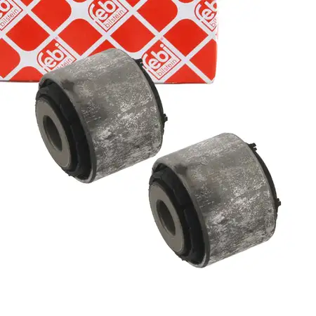 2x febi 30983 Querlenkerlager Lagerung Lenker f&uuml;r VW Touareg 7L 7P AUDI Hinterachse au&szlig;en
