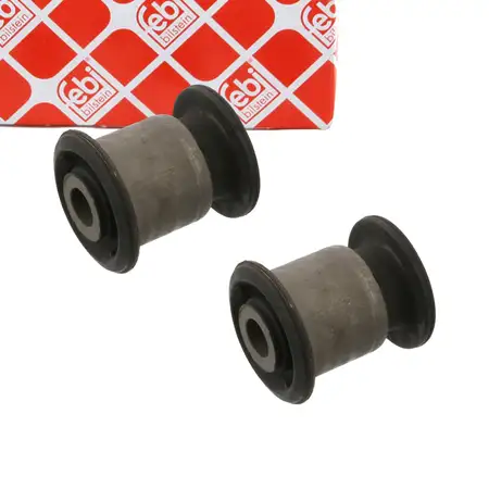 2x febi 36460 Querlenkerlager St&uuml;tzlager f&uuml;r VW Amarok 2.0 Vorne vorne unten 2H0407183A