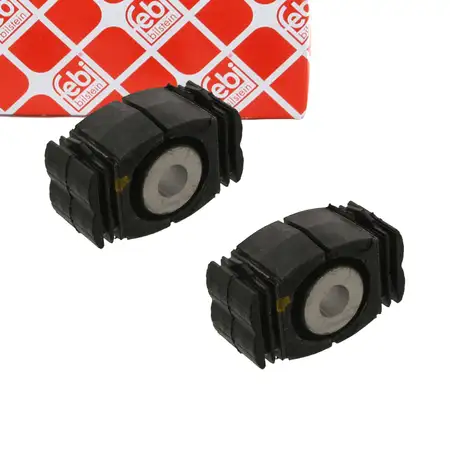 2x febi Querlenkerlager f&uuml;r AUDI A4 B8 A5 8T 8F A6 C7 4G 8R Hinterachse au&szlig;en 8K0505279E