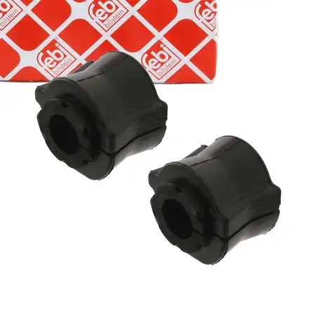 2x febi Stabilisatorlager f&uuml;r CITROEN Nemo PEUGEOT Bipper FIAT Fiorino Linea vorne innen