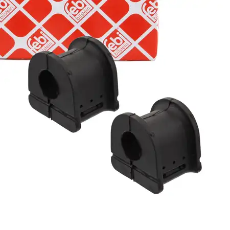 2x febi 45446 Stabilisatorlager f&uuml;r MERCEDES Sprinter 906 35-5t Vorderachse 9063231685