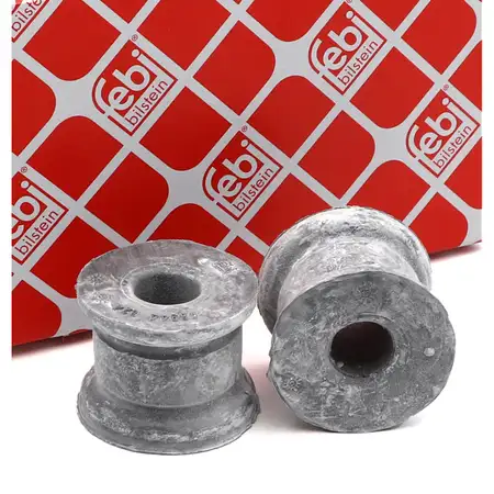 2x febi 08944 Anti-roll bar bushings for MERCEDES 190 W201, W202, W124, W210, R129, R170 (front outer)