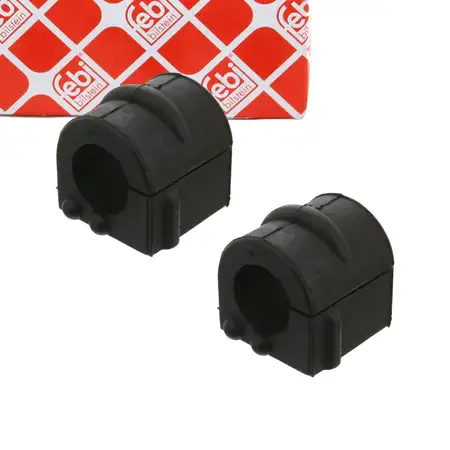 2x febi 101177 Stabilisatorlager f&uuml;r OPEL Vectra C Signum CC FIAT Croma 194 SAAB 9-3 vorne