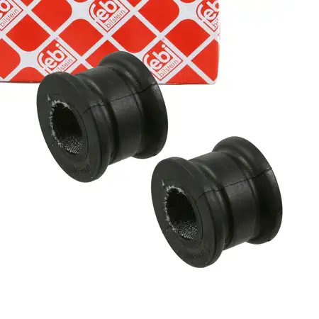 2x febi 17680 Stabilisatorlager f&uuml;r MERCEDES C124 S124 W124 R170 vorne innen 1243234485
