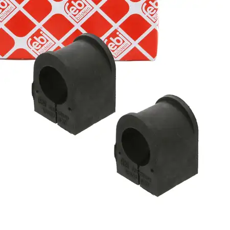 2x febi 18604 Stabilizer Bar Bushings for MERCEDES Sprinter 2-3t Front 9013230185